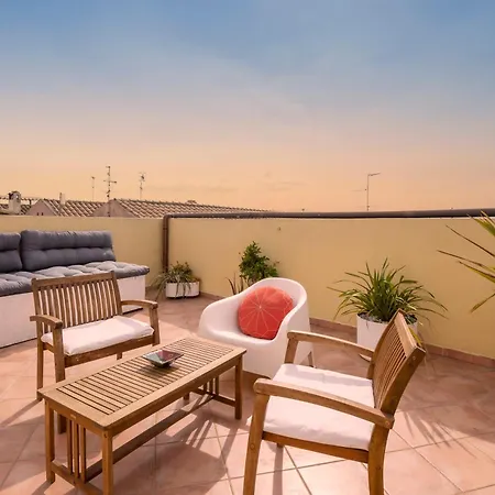 Appartement Penthouse With Terrace In Historic Centre Cagliari